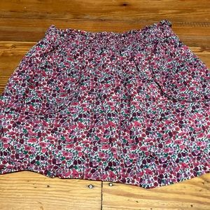 Floral Peek skirt size 10